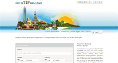 Desktop Screenshot of hotel-tip-thailand.com